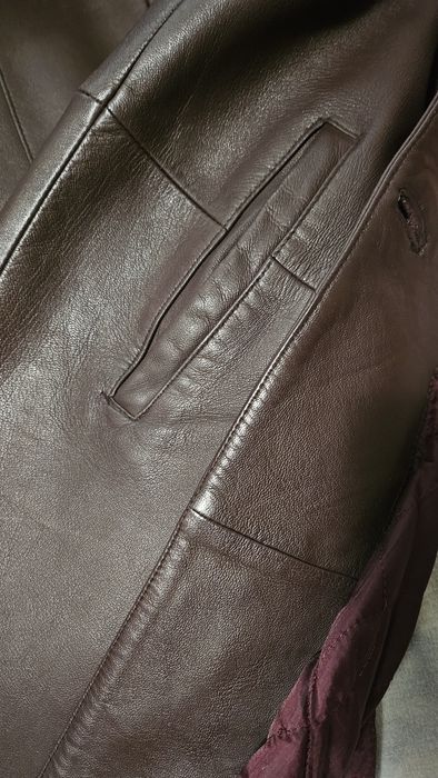 Дамско манто-палто от естествена кожа