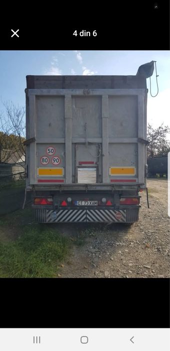 Vând semiremorca sau schimb cu buldoexcavator