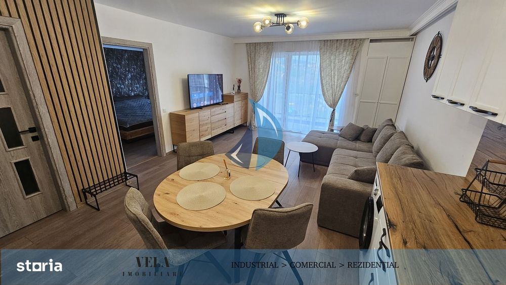 Apartament 2 camere, totul nou, mobilat/utilat, parcare privata — fotografia 3