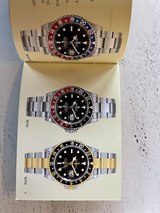 Rolex Gmt-Master 2005 Ролекс книжка/ упътване
