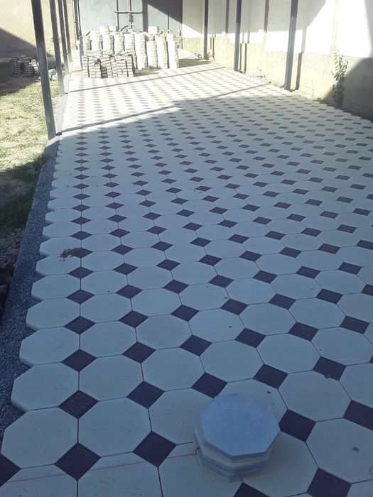 Укладка брусчатка