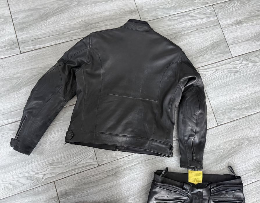 Costum piele moto Cafe Racer