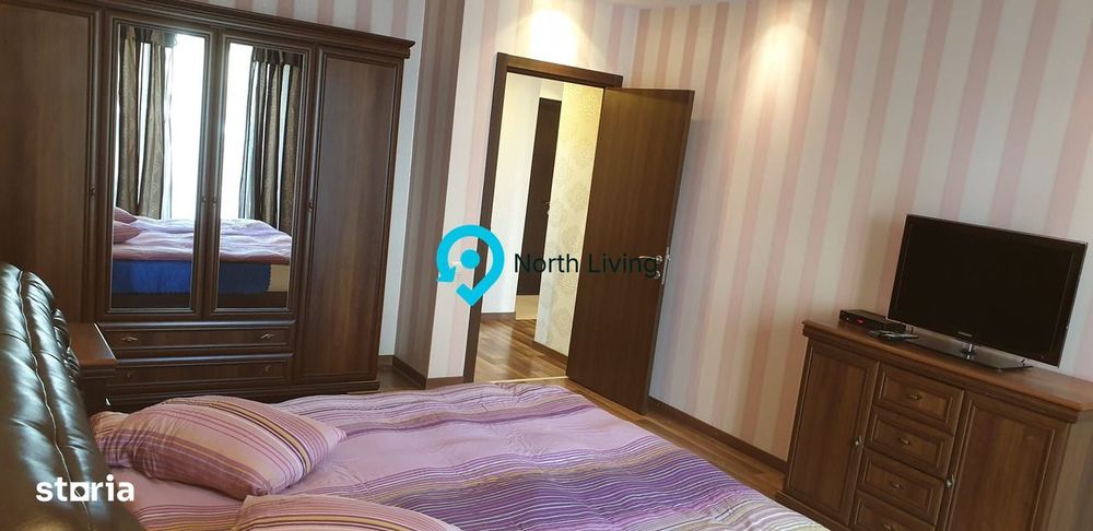 2 camere 54 mp + parcare, vedere piscina