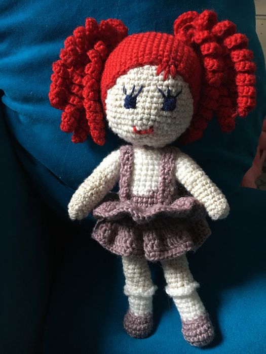 Вязаные игрушки разные