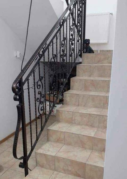 Balustrade din fier forjat