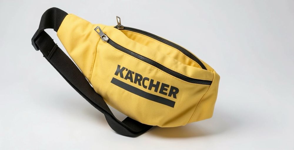 Барсетка белая виде геймпада и барсетка KARCHER