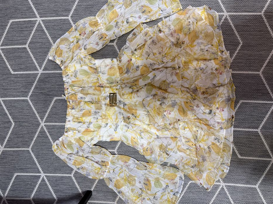 Лятна жълта рокля Junona