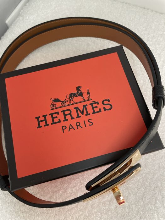 Колан с регулираща талия естествена кожа