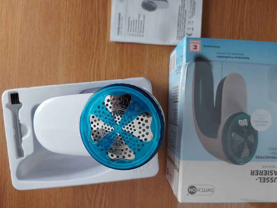 Aparat electric pentru curatat scame, fara fir, functionare cu baterie