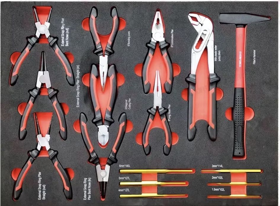 Професионална инструментална количка EVERFORCE EF-2017 – 251 части