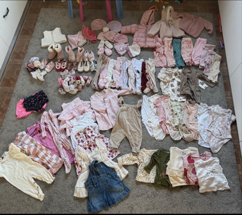 Lot haine fetita 62/68