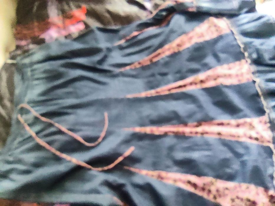 Дънкова дълга  Бохо пола