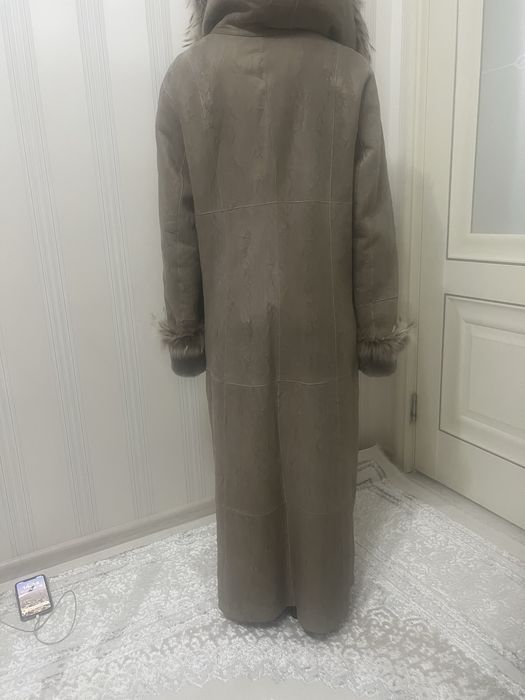 Дубленка длинная на выход