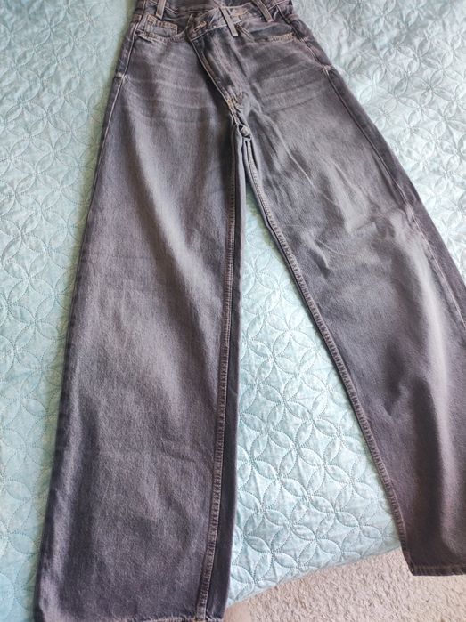 Дънки Zara широк крачол