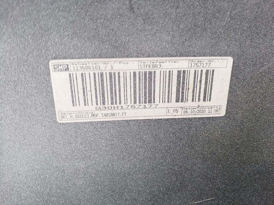 Bara spate, spoiler BMW g30 M paket 2017-2020