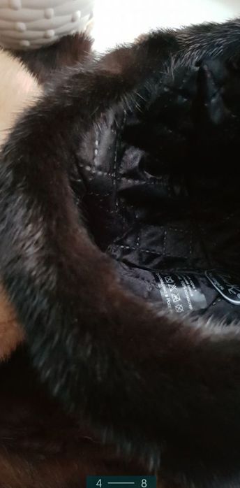 Продам шапку ,норка+замша б/у