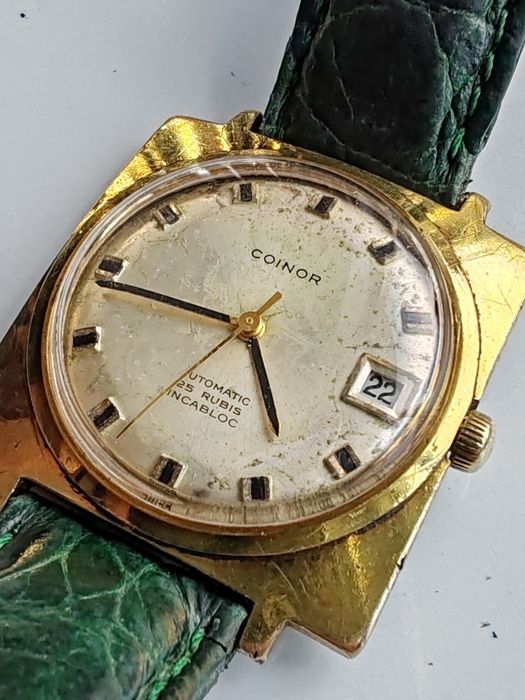 Ceas Coinor Automatic ETA 2472 Placat cu aur