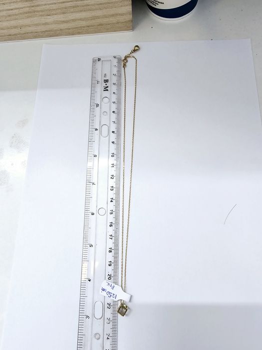 Vand lantisor din aur 14 k 2.97 g cod 9