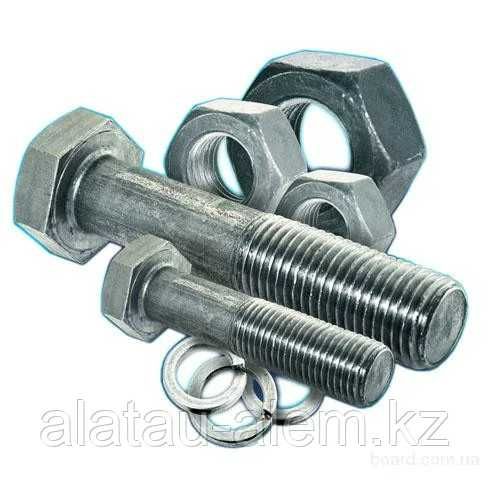 Болты, гайки и шайбы. Только оптом.  В наличии