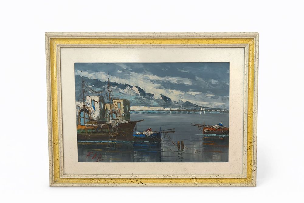 маслени бои върху платно