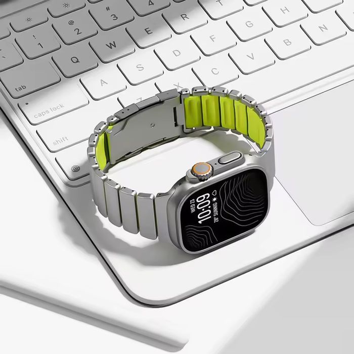 НОВО! Stratos Design band за Apple Watch ULTRA/SE/11/10/9/8/7/6/5/4