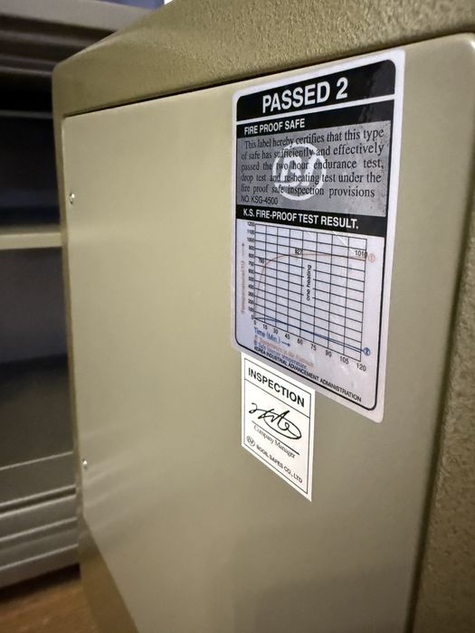 Огнестойкий Сейф Topaz Korea