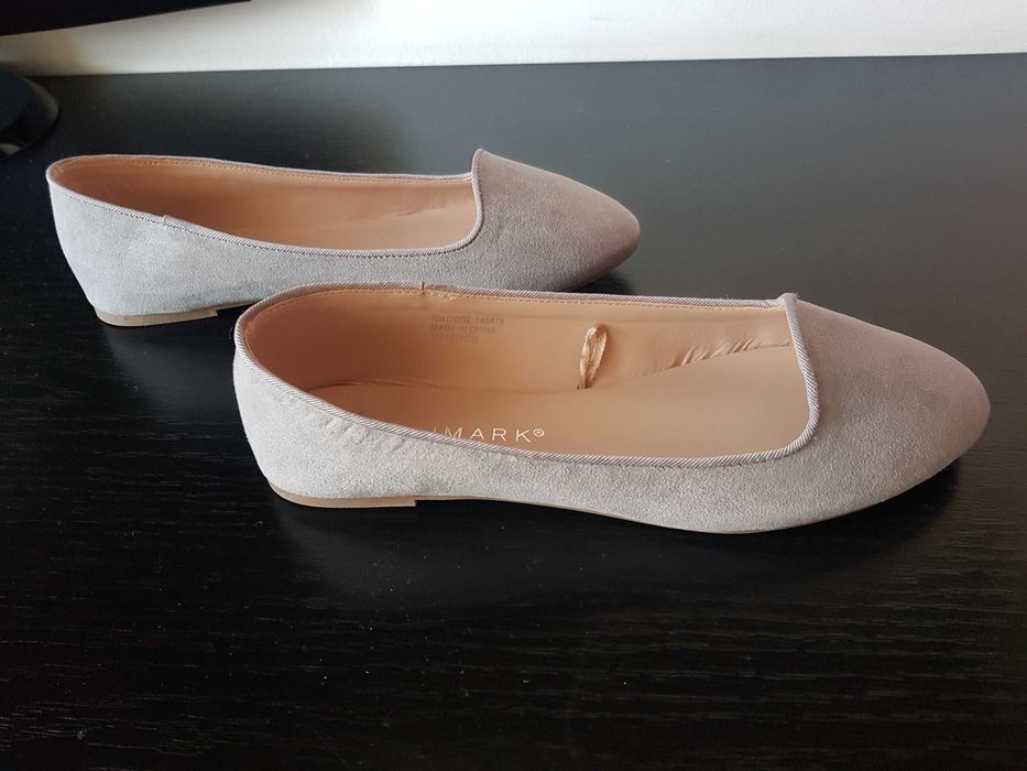 Pantofi NOI gri 36 (22,5 cm)