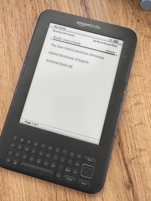 Amazon Kindle 3 Wi-Fi / E-Book/ E-Reader