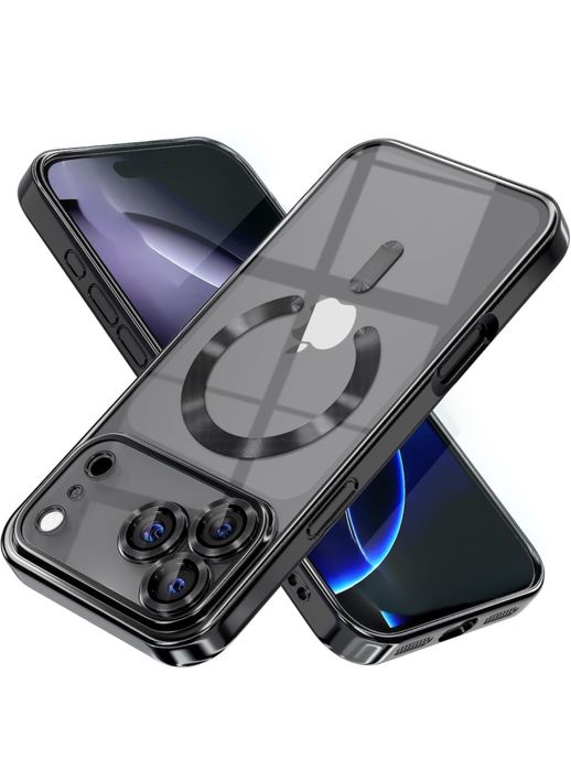 Iphone 17/17 AIR/17 PRO/17 PRO MAX Husa Magsafe Colorata Folie Sticla
