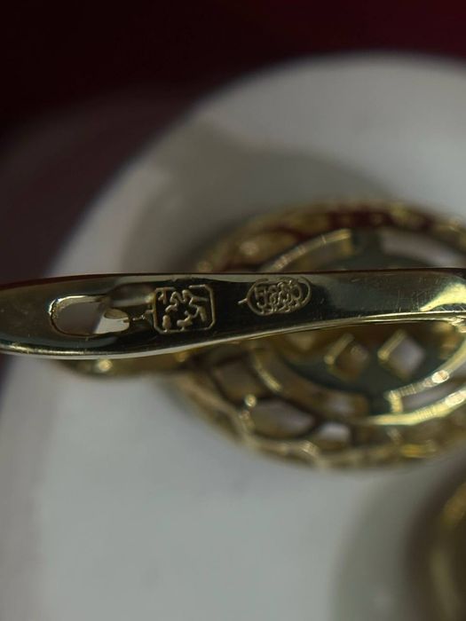 Золотые серьги/BariBarShop/ ред/рассрочкаң