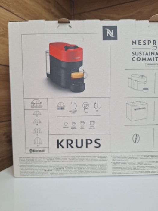 Кафе машина Nespresso Krups Vertno Pop