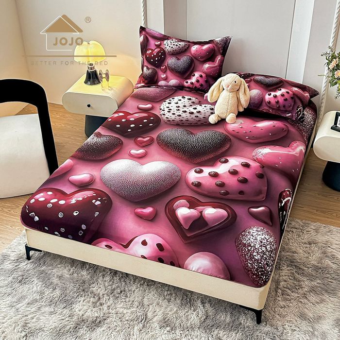 Set huse pat+2 fete de perna