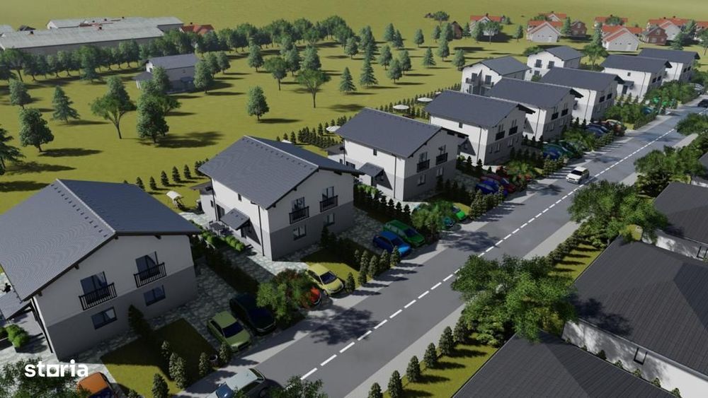 Complex de case tip duplex, 85 mp ,teren intre 250 -350 ,LIVEZENI