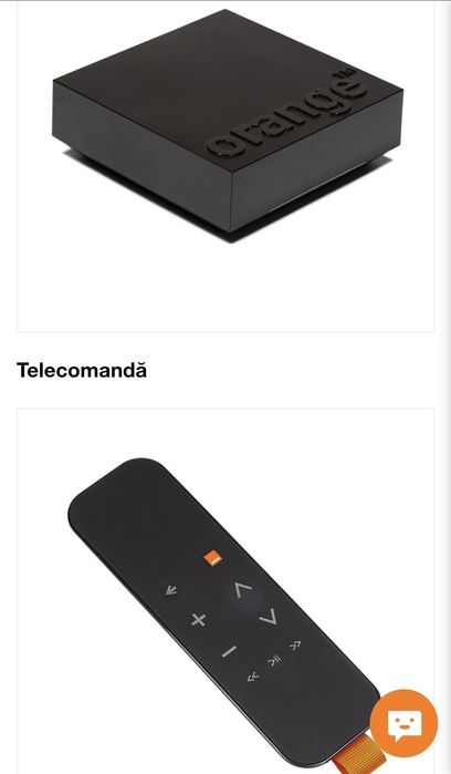 Sigilat !! Orange tv go box cu telecomanda