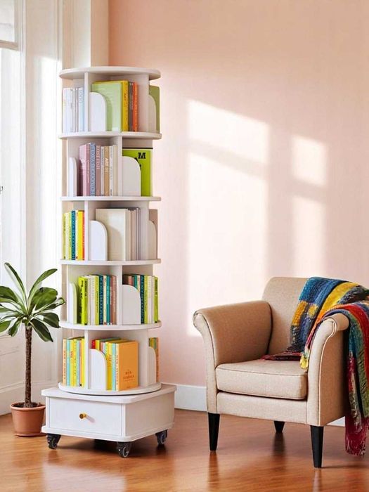 книжная полка на 360 градусов!