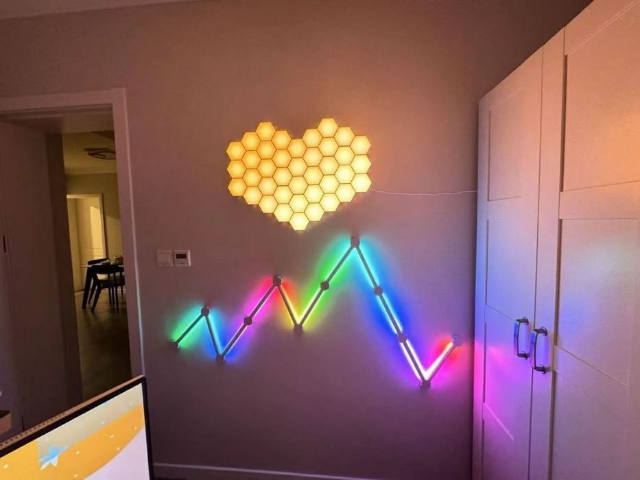 RGB podsvetka dekor lampa