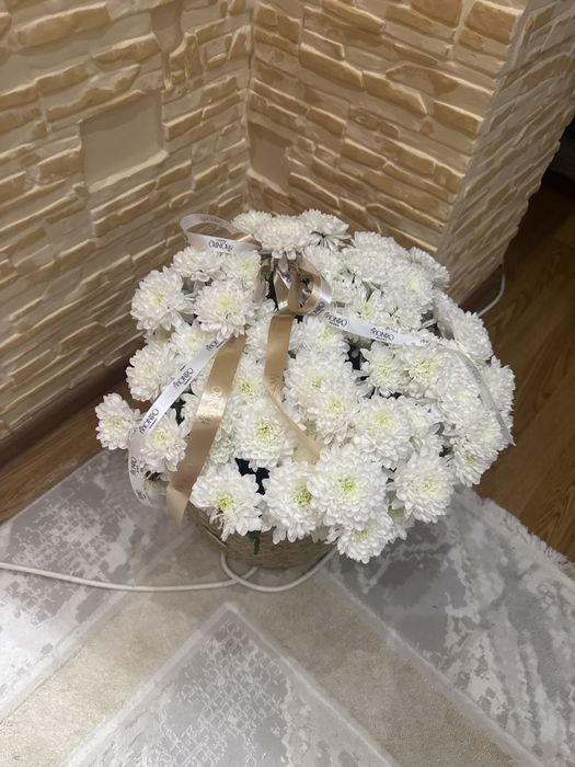 Свежие цветы хоризантемы