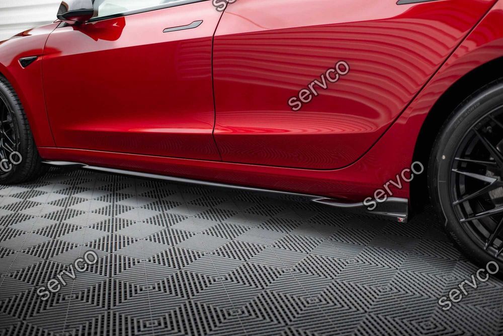 Praguri Tesla Model 3 Project Highland Facelift 2023- v3 Maxton Design