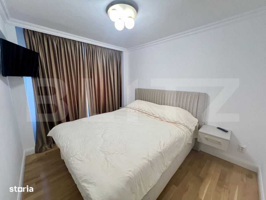 Apartament cu 3 camere, 55 mp, centrala si AC, zona Ultracentral