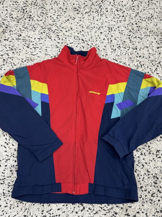 Мъжко горнище Vintage  Adidas 90s Track Jacket. Размер L
