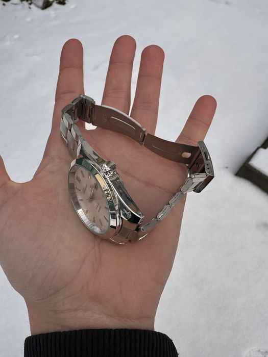 Ceas denvosi - argintiu