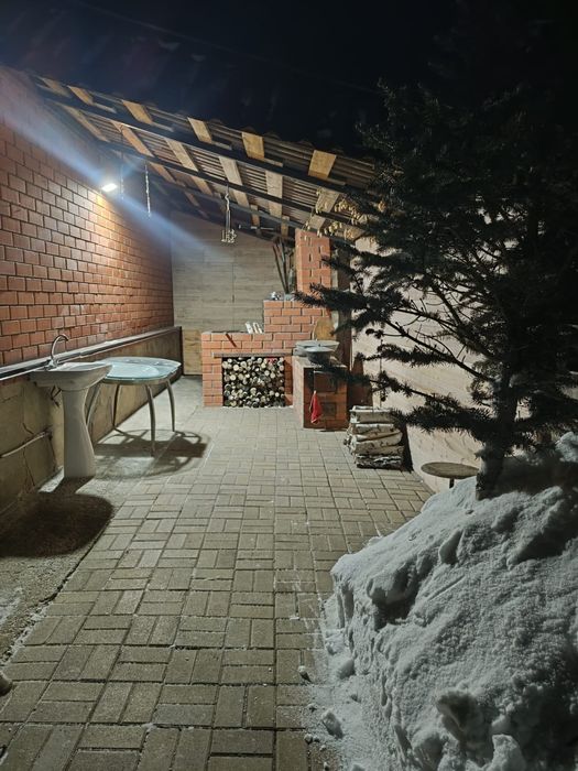 Прорубь. Баня на дровах