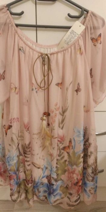 НОВА дълга немачкаема рокля-15лв ; туника и блузи по 5лв