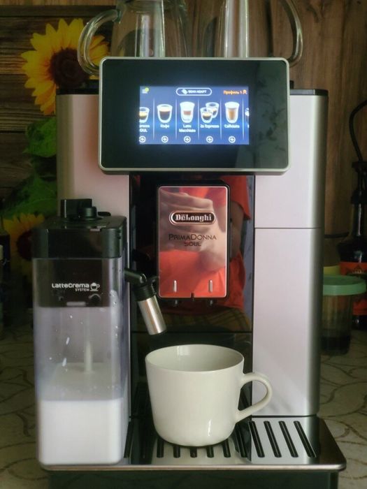 Кофемашина DeLonghi ECAM610.55.SB | Высшее качество|Гарантия+ Доставка