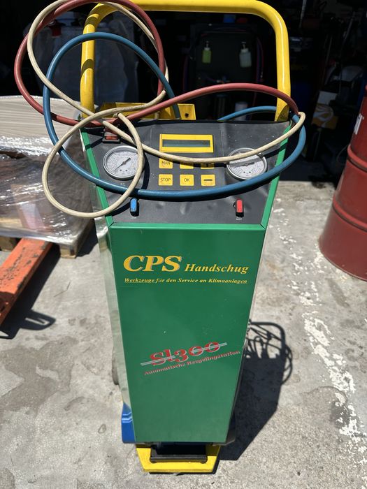 Немска машина за зареждане на климатици с фреон R134A CPS Handschug