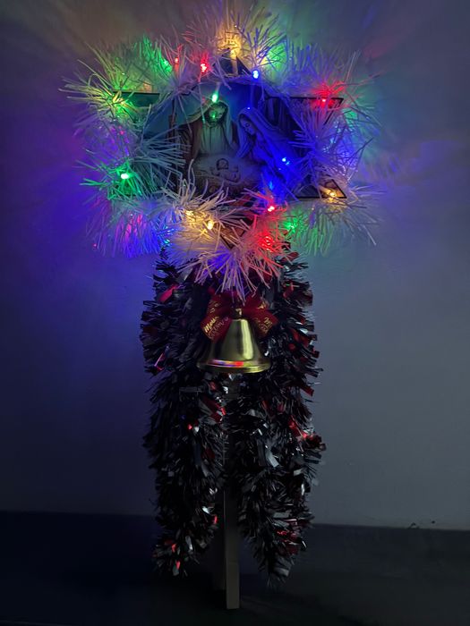 Stea pentru Colindat cu instalație led