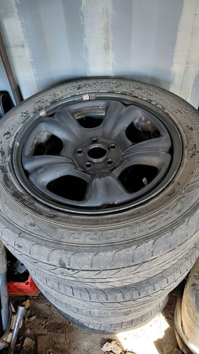 Продам диски с летней резиной