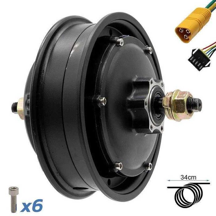 Преден мотор за електрическа тротинетка Kukirin G2 master 2024 1000 W