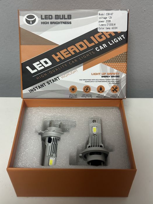 Led H7 CanBuz (fara eroare in bord ) Calitate premium ‼️