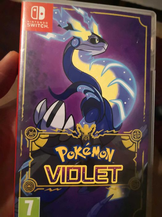Празна кутия от Pokemon violet за Nintendo switch